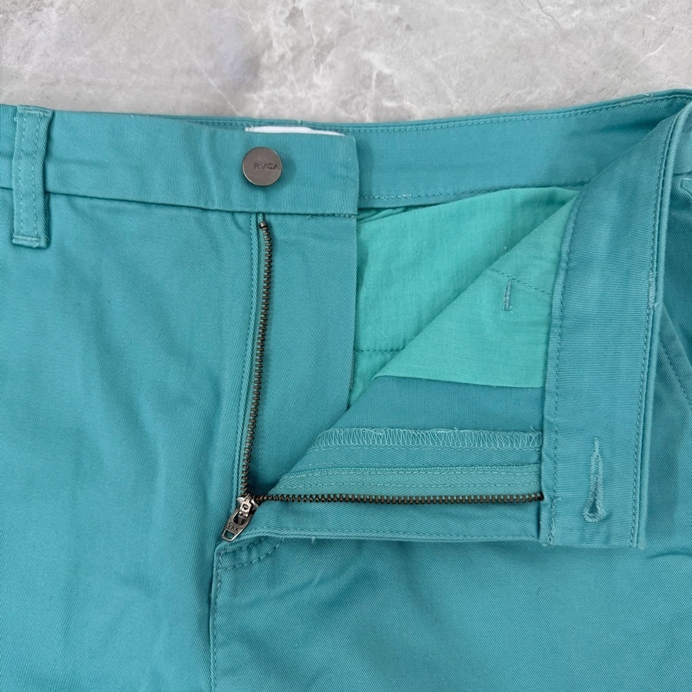 Women’s RVCA Weekend Stretch Mid-Rise Straight Leg Pant Pockets Size 27 - Picture 7 of 16